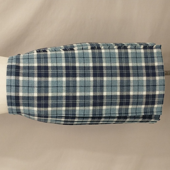 Scottish Wool Kilt Wrap Skirt 100% Wool High Quality Traditional Tartan Blues - Picture 2 of 11